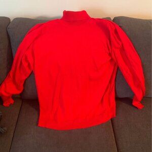 NWT Red Turtleneck XL